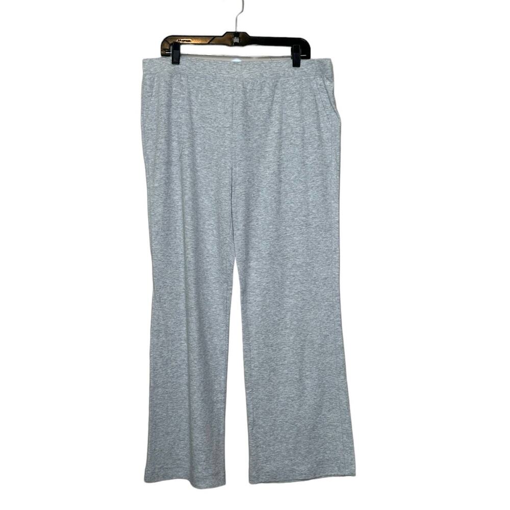 By Lyse gray pull on lightweight wide leg lounge pants size XL